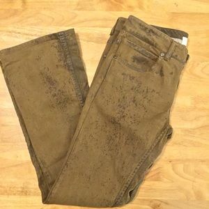 Stella McCartney Waxed Denim Jeans